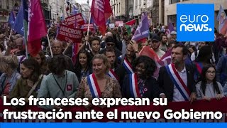 S&U PLC [CBOE] Los franceses expresan su frustración por el reciente nombramiento del nuevo Gobierno de Francia