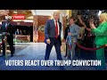 Voters in Nevada react to Donald Trump's conviction