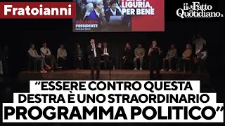 Fratoianni: &quot;Essere contro questa destra è di per sé uno straordinario programma politico&quot;