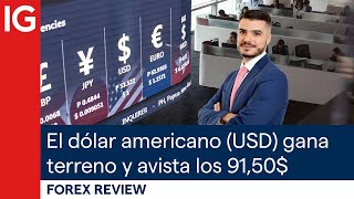 AVISTA CORP. El dólar americano (USD) gana terreno y avista los 91,50$ | Forex Review