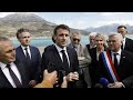 "Piano di sobrietà idrica": Macron cambia obiettivo (10% in meno di consumo d'acqua entro il 2030)
