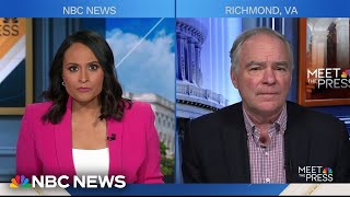 Sen. Tim Kaine says he does ‘not think the National Guard is a solution’ to campus protests
