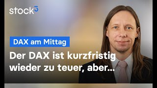 DAX40 PERF INDEX Warten auf die JOLTS! DAX in Lauerstellung - DAX am Mittag!