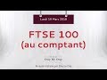 Vente FTSE 100 - Idée de trading IG 19.03.2018