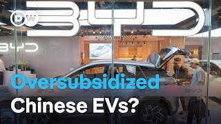 EVS BROADC.EQUIPM. Increased import tariffs on Chinese EVs - Is the EU harming its own interest? | DW News