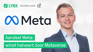METAVERSE Aandeel Meta: winst halveert door Metaverse | LYNX Beursflash
