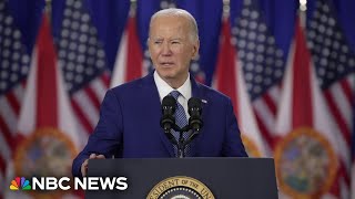 Biden: Trump &#39;bragged&#39; about overturning Roe v. Wade