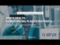 Plan estratégico de ATRYS Health. Cotización en el Primer Mercado de la Bolsa.