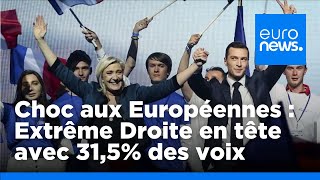 France : le parti d&#39;extrême droite de Marine Le Pen réalise des gains historiques aux e…