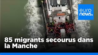 Royaume-Uni : 85 migrants secourus dans la Manche