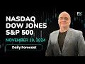 Nasdaq 100, S&P 500, Dow Jones Price Forecast Today: NDX, SPX, DJIA Technical Analysis (November 19)