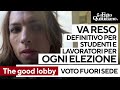 The Good Lobby: "Voto fuori sede? Sia permanente, per studenti, lavoratori e per ogni elezione"