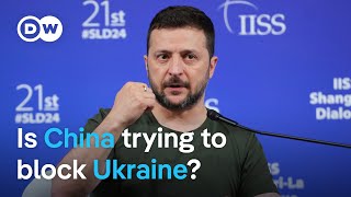 Zelenskyy accuses China &amp; Russia of disrupting peace efforts | DW News