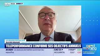 TELEPERFORMANCE Olivier Rigaudy (Teleperformance) : Teleperformance confirme ses objectifs annuels