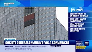 SOCIETE GENERALE Société Générale n&#39;arrive pas à convaincre