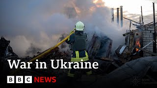 ENERGY Russia attacks Ukraine energy infrastructure with missiles and drones | BBC News