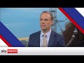 Dominic Raab:  Russia 'sanctions are not an act of war'