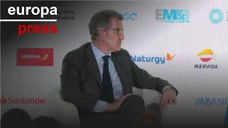 Feijóo, sobre la fusión BBVA-Sabadell, dice que corresponde al BE analizar la competencia