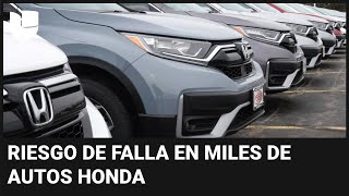 HONDA MOTOR CO. Estos son los modelos de Honda llamados a revisión por una posible falla en la bomba de combustible