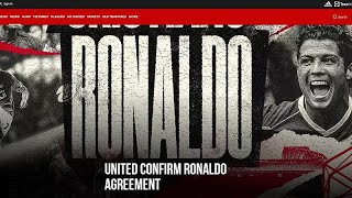 MANCHESTER UNITED Cristiano Ronaldo torna a casa: al Manchester United