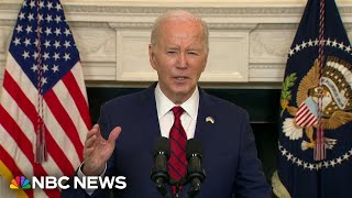 Biden: Foreign aid package will &#39;make the world safer&#39;