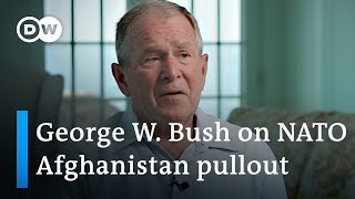 W &#39;It breaks my heart&#39;: George W. Bush on Afghanistan pullout | DW News
