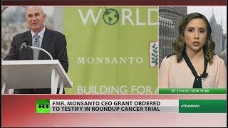 MONSANTO COMPANY Ex-Monsanto chief subpoenaed for Roundup cancer trial