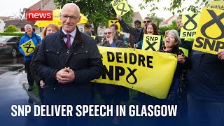 Watch live: SNP launch election campaign in Glasgow