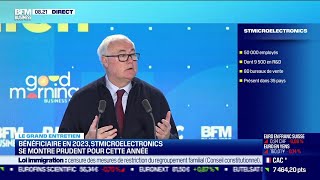 STMICROELECTRONICS Jean-Marc Chéry (STMicroelectronics ) : STMicroelectronics se montre prudent pour cette année