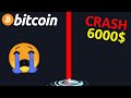 BITCOIN LE CRASH NE FAIT QUE COMMENCER !? btc analyse technique crypto monnaie
