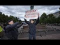 Supporters of jailed Kremlin critic Alexei Navalny mark birthday with protests