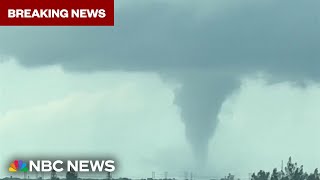 Tornadoes touch down in Florida ahead of Milton’s landfall