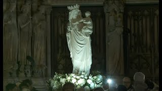 EN VIVO: La estatua de la Virgen María regresa a la catedral de Notre Dame de París