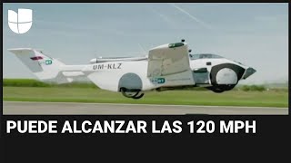 AirCar: así es el auto que puede convertirse en un avión en solo minutos