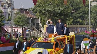 Inde : Modi et Sanchez inaugurent la première usine privée d&#39;avions militaires