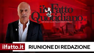 La riunione di redazione di giovedì 7 novembre