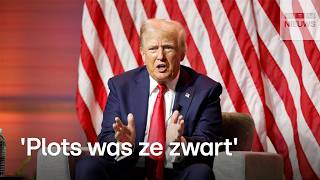 Trump uit opnieuw twijfel over de afkomst van Harris