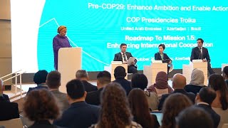 Pre-COP29: Politiker treffen sich in Baku, um den Klimawandel und Finanzlösungen zu besprechen