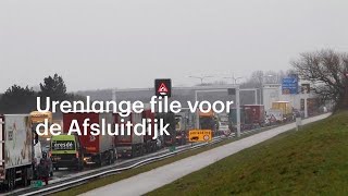 VAST RESOURCES ORD 0.1P Uren vast voor de Afsluitdijk: 'Ik heb geen eten of drinken!' - RTL NIEUWS