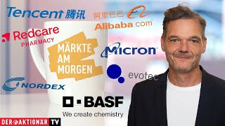 REDCARE PHARMACY INH. Märkte am Morgen: Tencent, Alibaba, Micron, BASF, Rheinmetall, Evotec, Nordex, Redcare Pharmacy