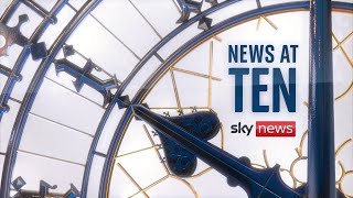 DONALDSON CO. Sky News at Ten: Sir Jeffrey Donaldson steps down as DUP&#39;s leader