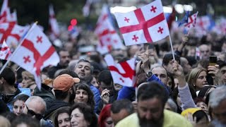 Georgischer Unabhängigkeitstag: Proteste gegen &quot;russisches Gesetz&quot; gehen weiter