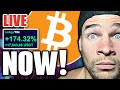 *BITCOIN* Happening NOW!! | EPIC knife Catch Long