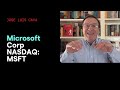 MICROSOFT CORP. - Jose Luis Cava | Microsoft Corp NASDAQ: MSFT | Las joyas de la inversión semanal
