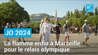 JO 2024 : la flamme à Marseille ! Retour sur deux jours de fête • FRANCE 24