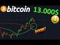 BITCOIN 13.000$ SI LE PUMP CONTINUE !? btc analyse technique crypto monnaie