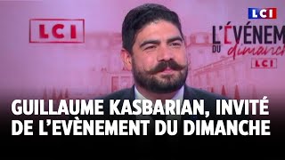 Guillaume Kasbarian, ministre de la Fonction publique, invité de l&#39;Evénement du dimanche