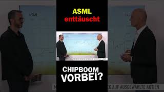 ASML-Prognose enttäuscht - Ist der Chipboom vorbei?