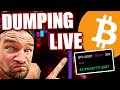 🔴 Bitcoin DUMPING - I am BUYING! VERY BULLISH!!!!! (Live 350,000.00 SHORT Trade)