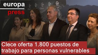 Clece ofrece en Andalucía cerca de 1.800 oportunidades laborales para personas vulnerables